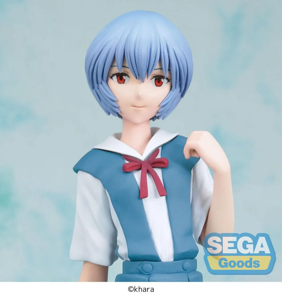 Rebuild of Evangelion High Premium PVC Statue Rei Uniform Ver. Evangelion: New Theatrical Edition 20 cm by Sega - Evangelion