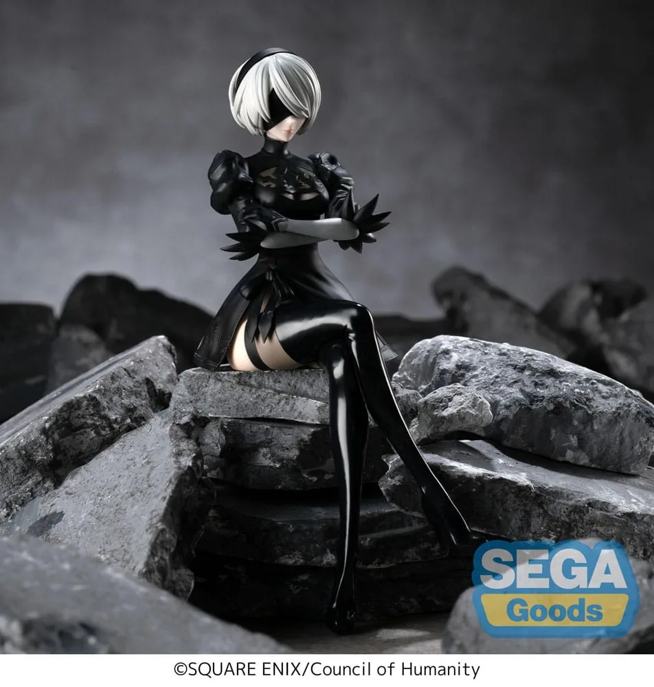 NieR:Automata Ver1.1a PM Perching PVC Statue 2B 13 cm by Sega - NieR