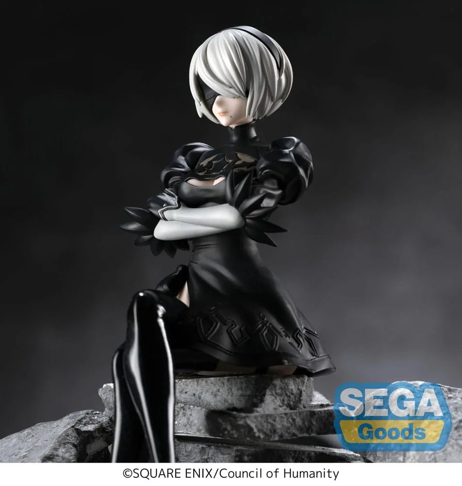 NieR:Automata Ver1.1a PM Perching PVC Statue 2B 13 cm by Sega - NieR