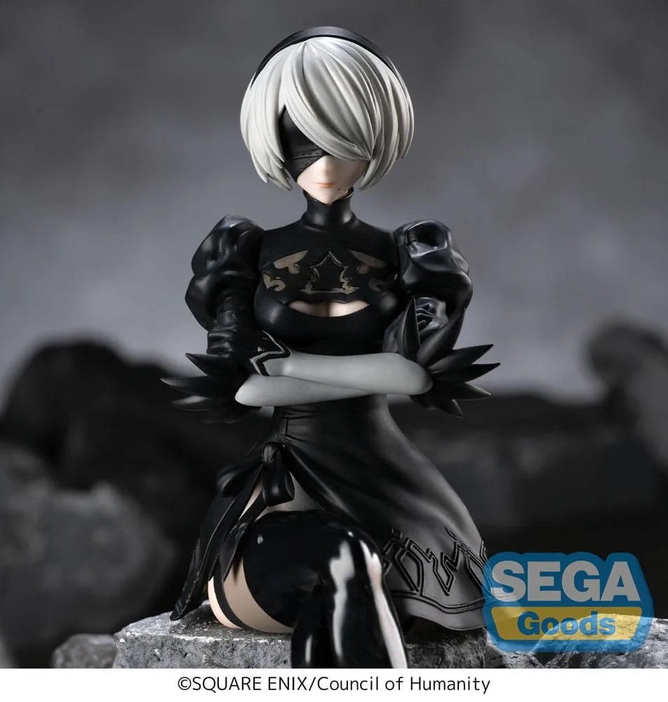 NieR:Automata Ver1.1a PM Perching PVC Statue 2B 13 cm by Sega - NieR