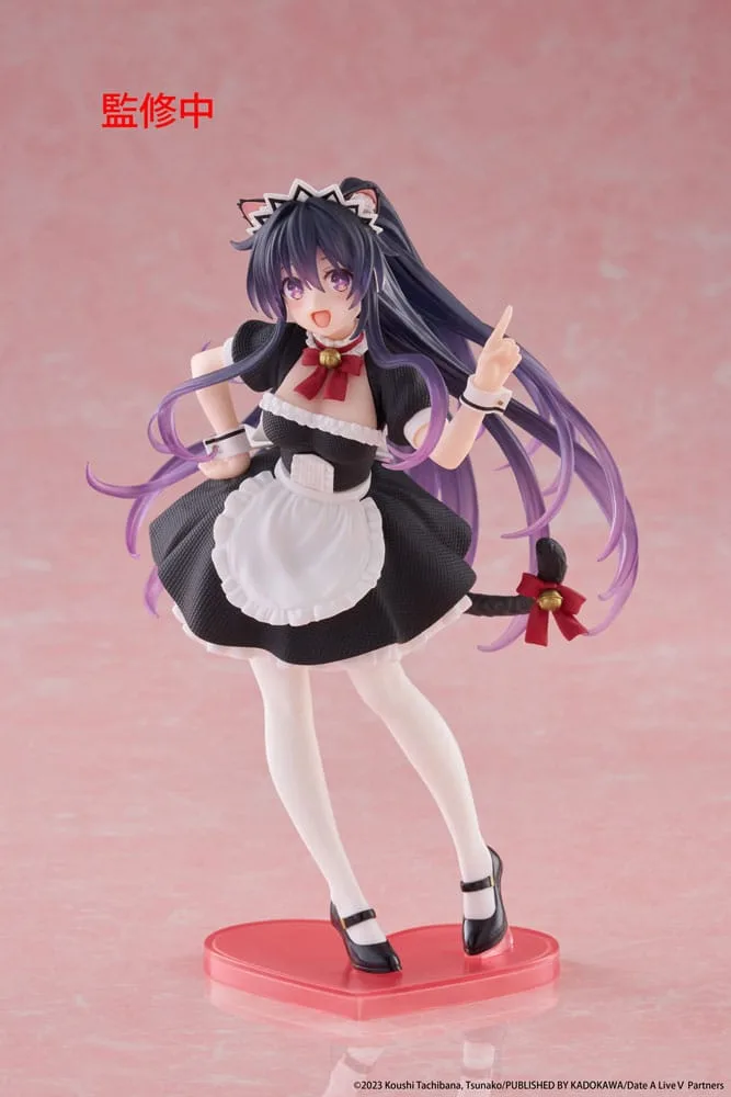 Date A Live V Coreful PVC Statue Tohka Yatogami Cat Ear Maid Ver. 18 cm by Taito Prize - Date A Live