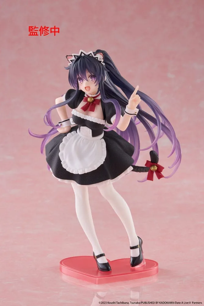 Date A Live V Coreful PVC Statue Tohka Yatogami Cat Ear Maid Ver. 18 cm by Taito Prize - Date A Live