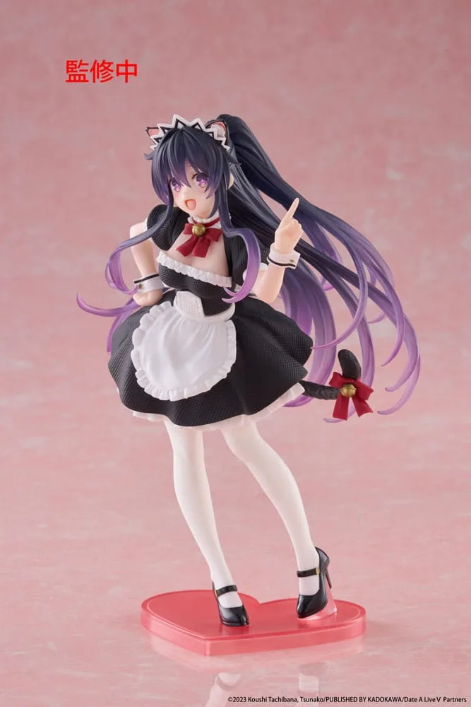 Date A Live V Coreful PVC Statue Tohka Yatogami Cat Ear Maid Ver. 18 cm by Taito Prize - Date A Live