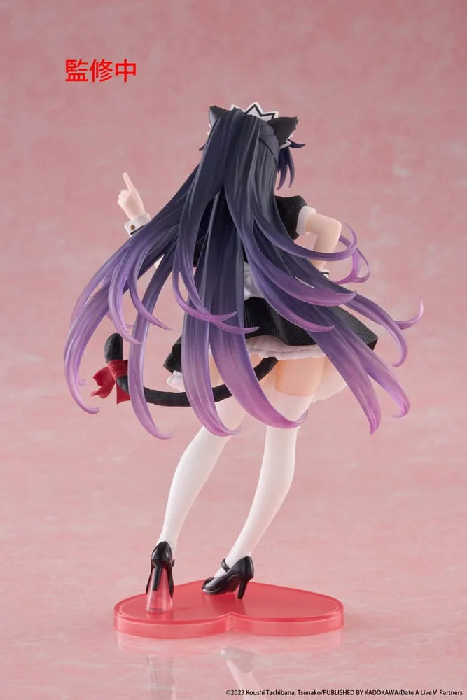 Date A Live V Coreful PVC Statue Tohka Yatogami Cat Ear Maid Ver. 18 cm by Taito Prize - Date A Live
