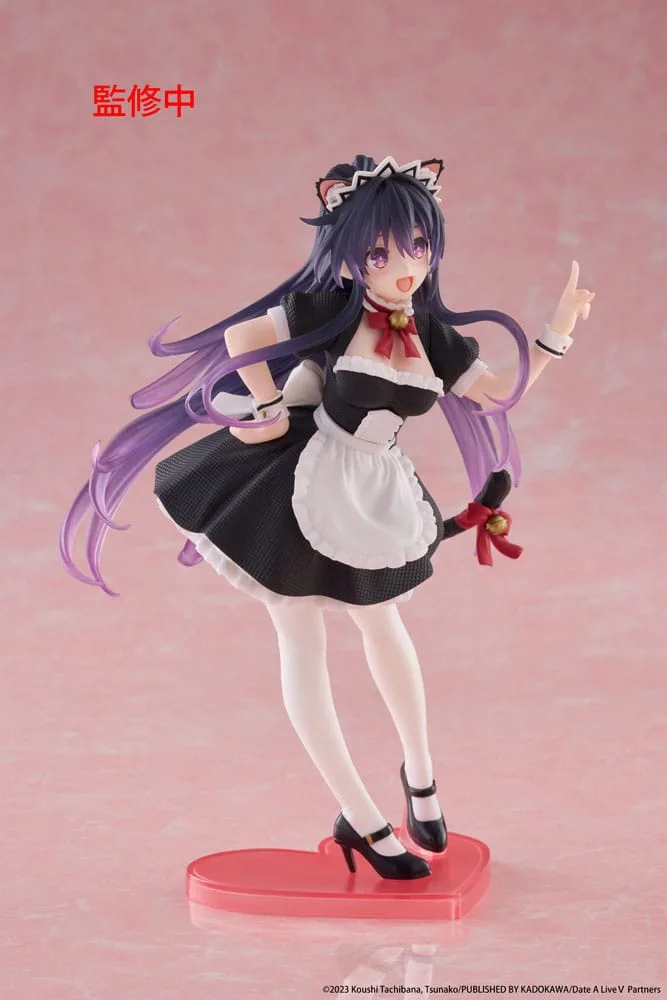 Date A Live V Coreful PVC Statue Tohka Yatogami Cat Ear Maid Ver. 18 cm by Taito Prize - Date A Live