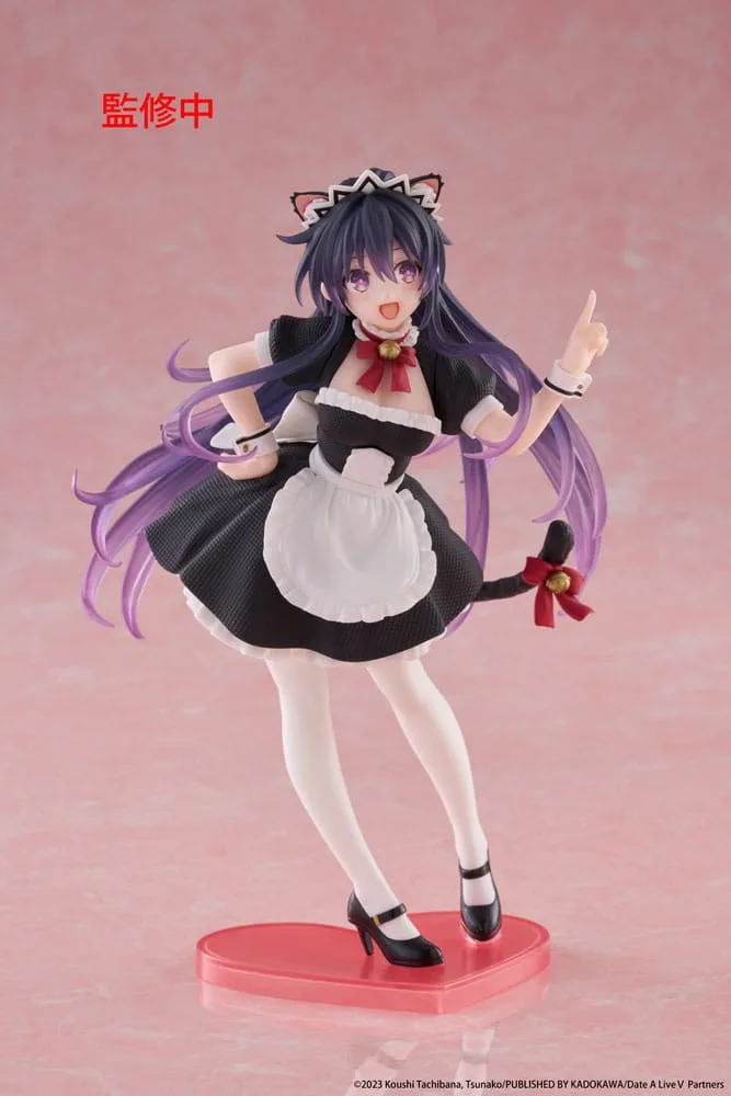 Date A Live V Coreful PVC Statue Tohka Yatogami Cat Ear Maid Ver. 18 cm by Taito Prize - Date A Live