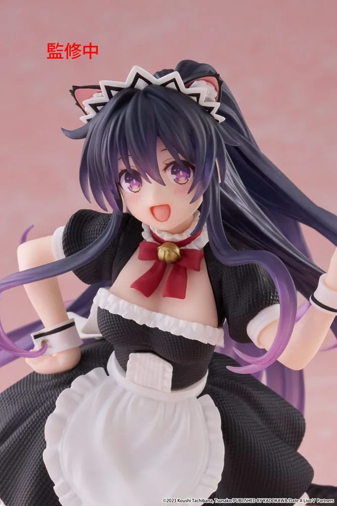 Date A Live V Coreful PVC Statue Tohka Yatogami Cat Ear Maid Ver. 18 cm by Taito Prize - Date A Live
