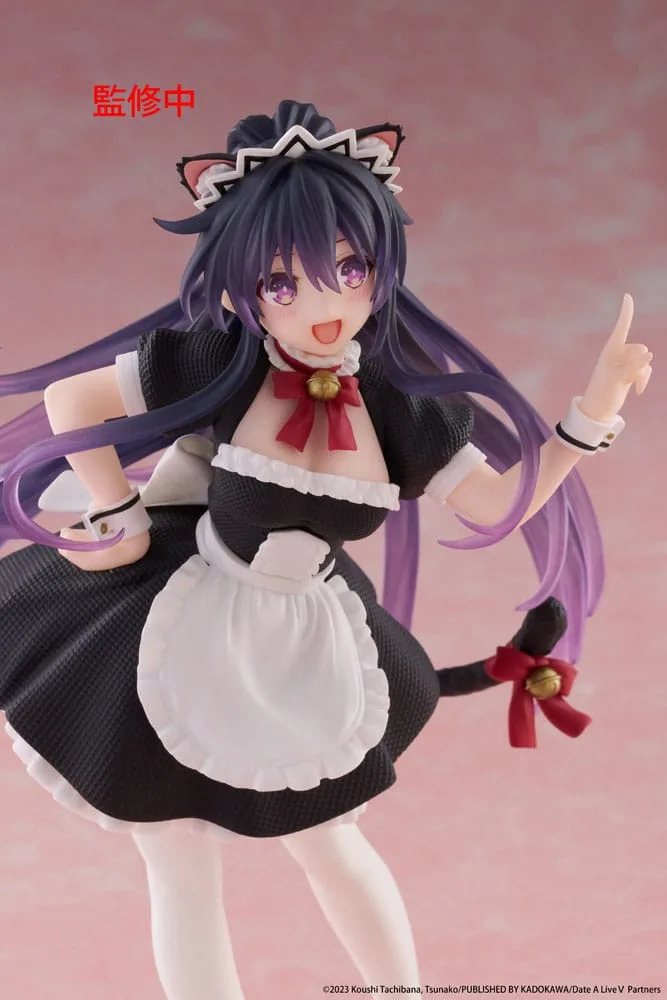Date A Live V Coreful PVC Statue Tohka Yatogami Cat Ear Maid Ver. 18 cm by Taito Prize - Date A Live