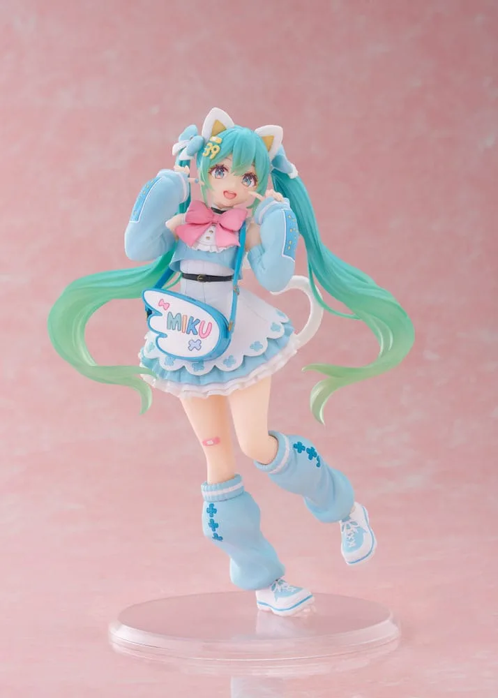 Hatsune Miku PVC Statue Hatsune Miku Fashion Fancy Ver. 18 cm by Taito Prize - Hatsune Miku