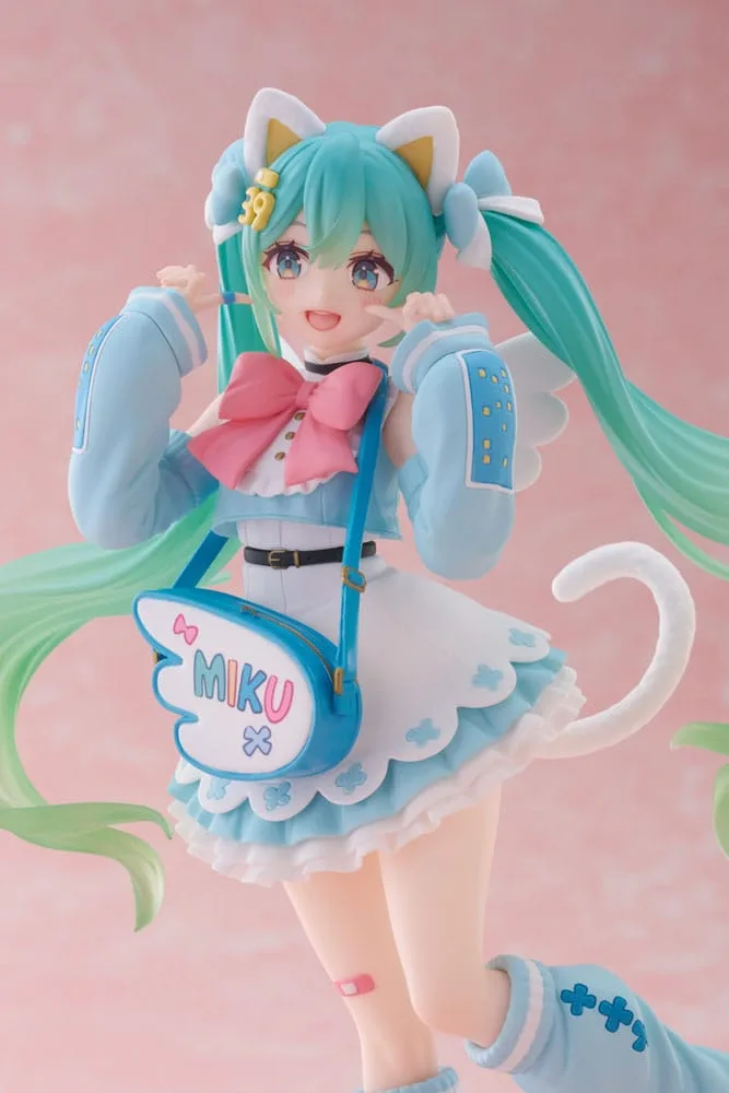 Hatsune Miku PVC Statue Hatsune Miku Fashion Fancy Ver. 18 cm by Taito Prize - Hatsune Miku