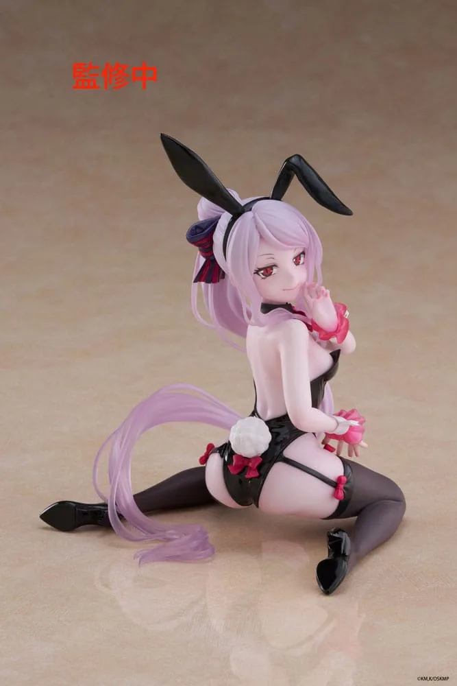 Overlord PVC Statue Desktop Cute Figure Shalltear Bunny Ver. 13 cm by Taito Prize - Overlord