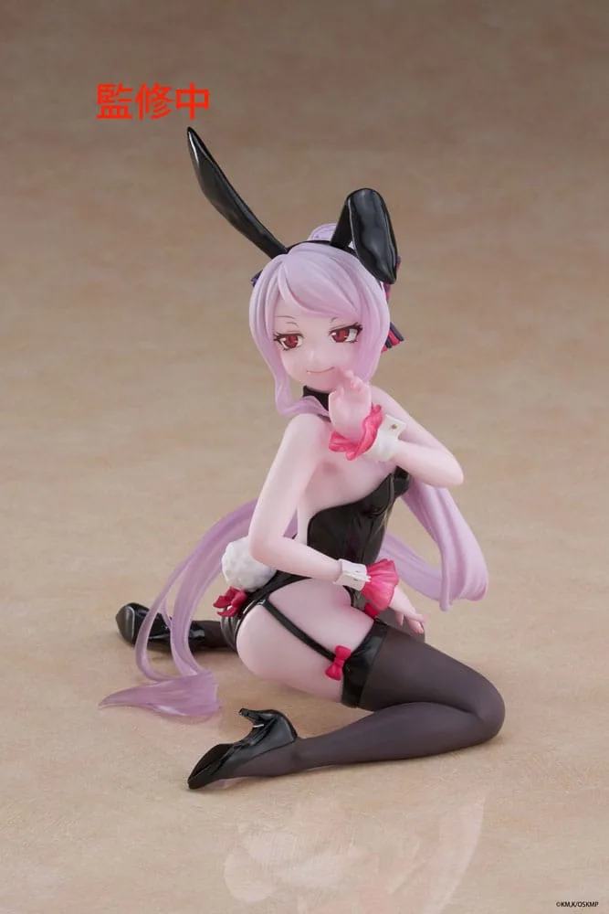Overlord PVC Statue Desktop Cute Figure Shalltear Bunny Ver. 13 cm by Taito Prize - Overlord