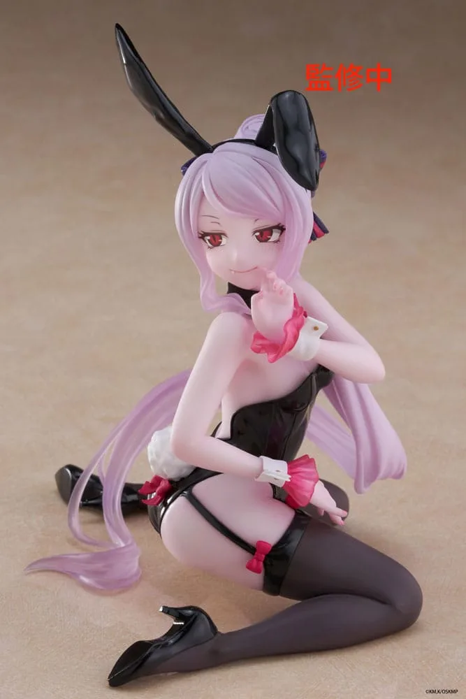 Overlord PVC Statue Desktop Cute Figure Shalltear Bunny Ver. 13 cm by Taito Prize - Overlord