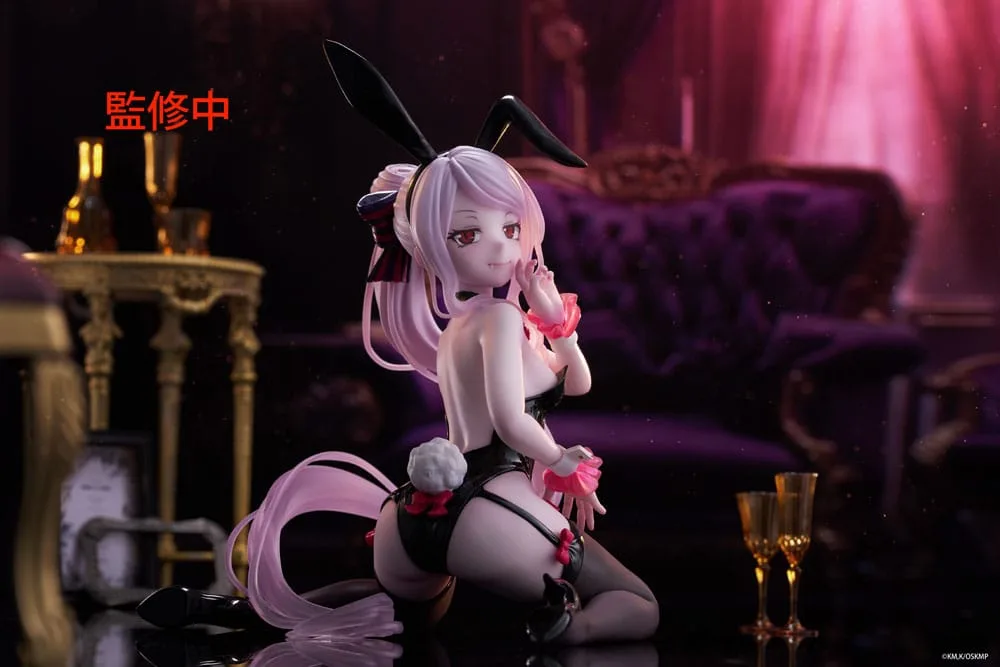 Overlord PVC Statue Desktop Cute Figure Shalltear Bunny Ver. 13 cm by Taito Prize - Overlord