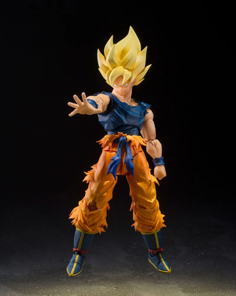 Dragon Ball Z S.H.Figuarts Action Figure Super Saiyan Son Goku (Fighter of Rage) 14 cm by Bandai Tamashii Nations - Dragon Ball