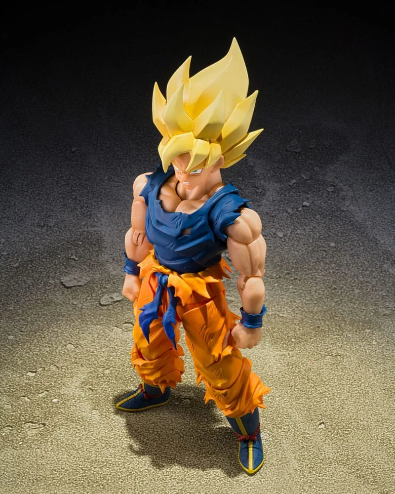 Dragon Ball Z S.H.Figuarts Action Figure Super Saiyan Son Goku (Fighter of Rage) 14 cm by Bandai Tamashii Nations - Dragon Ball