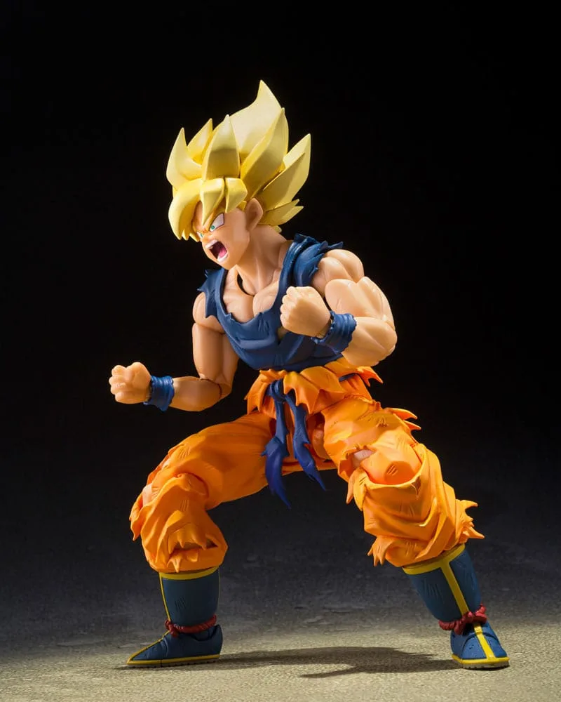 Dragon Ball Z S.H.Figuarts Action Figure Super Saiyan Son Goku (Fighter of Rage) 14 cm by Bandai Tamashii Nations - Dragon Ball