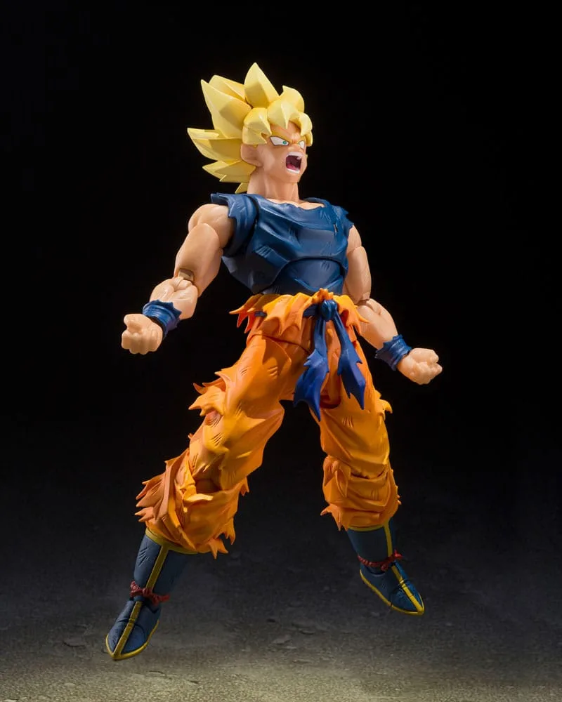 Dragon Ball Z S.H.Figuarts Action Figure Super Saiyan Son Goku (Fighter of Rage) 14 cm by Bandai Tamashii Nations - Dragon Ball