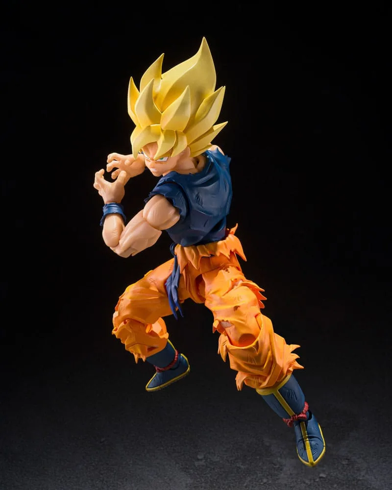 Dragon Ball Z S.H.Figuarts Action Figure Super Saiyan Son Goku (Fighter of Rage) 14 cm by Bandai Tamashii Nations - Dragon Ball