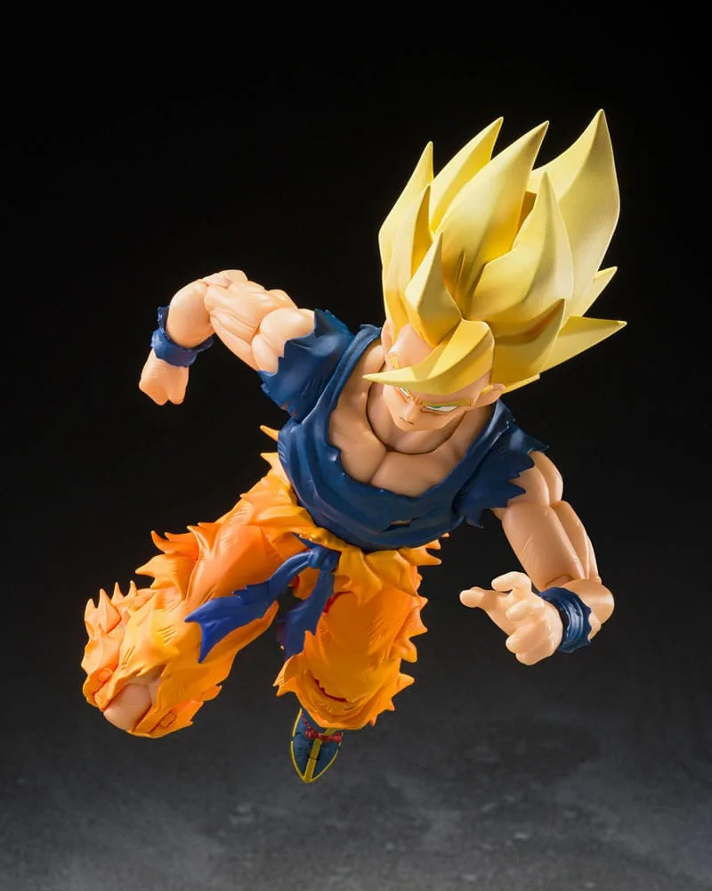 Dragon Ball Z S.H.Figuarts Action Figure Super Saiyan Son Goku (Fighter of Rage) 14 cm by Bandai Tamashii Nations - Dragon Ball