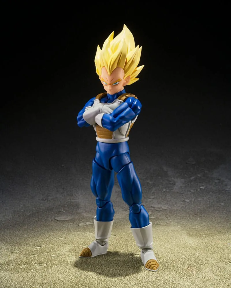 Dragon Ball Z S.H.Figuarts Action Figure Super Saiyan Vegeta (Dangerous Pride) 14 cm by Bandai Tamashii Nations - Dragon Ball