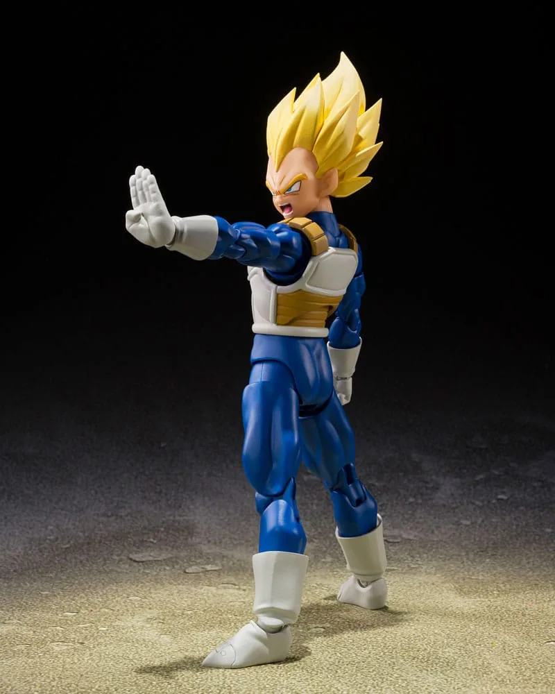 Dragon Ball Z S.H.Figuarts Action Figure Super Saiyan Vegeta (Dangerous Pride) 14 cm by Bandai Tamashii Nations - Dragon Ball