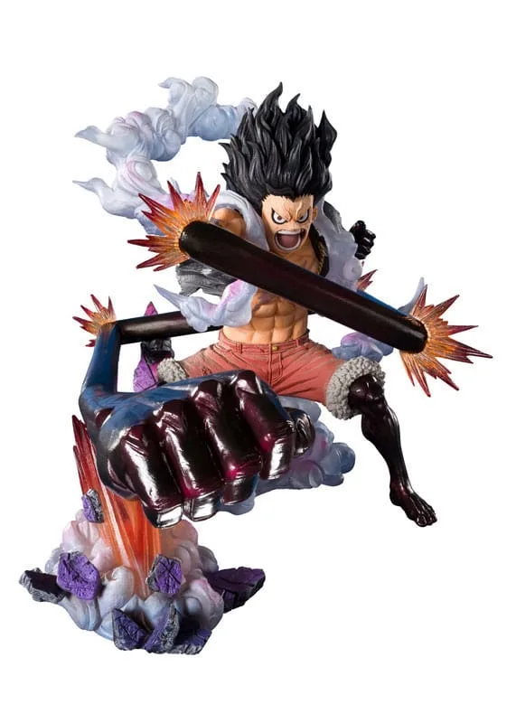 One Piece Figuarts ZERO Extra Battle PVC Statue Monkey D. Luffy Gear 4 Snake Man King Cobra 21 cm by Bandai Tamashii Nations - One Piece