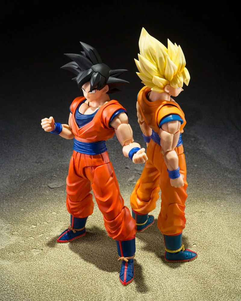 Dragon Ball Z S.H.Figuarts Action Figure Son Goku (The Kind-Hearted Saiyan) 14 cm by Bandai Tamashii Nations - Dragon Ball