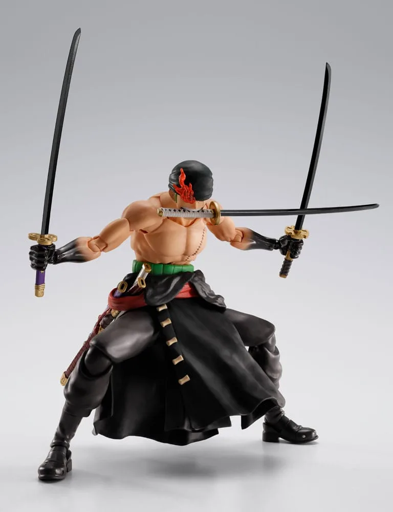 One Piece S.H.Figuarts Action Figure Roronoa Zoro The King of Hell 15 cm by Bandai Tamashii Nations - One Piece