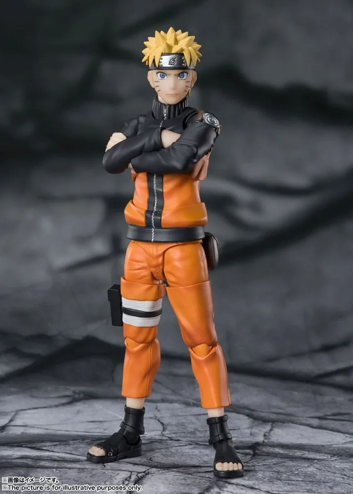 Naruto S.H.Figuarts Action Figure Naruto Uzomaki The Jinchuriki entrusted with Hope 15 cm by Bandai Tamashii Nations - Naruto