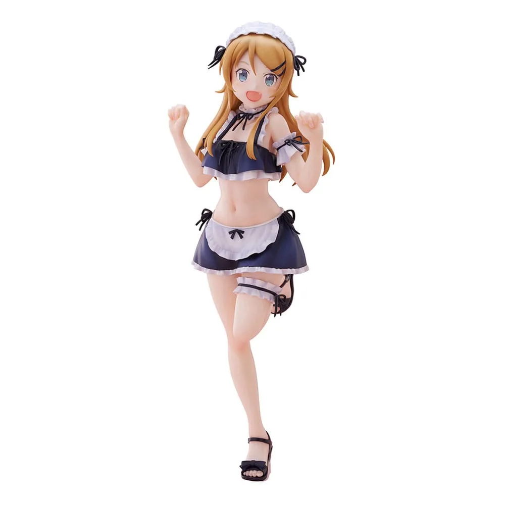 Ore no Imouto ga Konna ni Kawaii Wake ga Nai. Tenitol Tall PVC Statue Kousaka Kirino swimsuits maid Ver. 30 cm by Furyu - Other