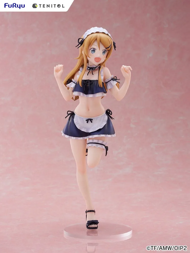 Ore no Imouto ga Konna ni Kawaii Wake ga Nai. Tenitol Tall PVC Statue Kousaka Kirino swimsuits maid Ver. 30 cm by Furyu - Other