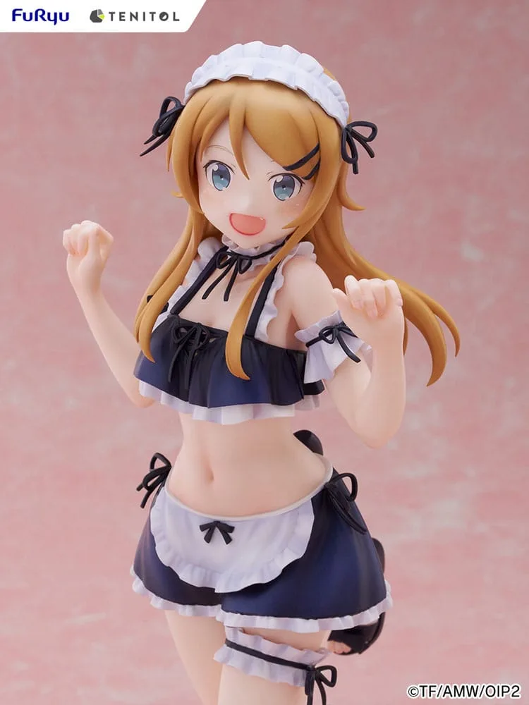 Ore no Imouto ga Konna ni Kawaii Wake ga Nai. Tenitol Tall PVC Statue Kousaka Kirino swimsuits maid Ver. 30 cm by Furyu - Other
