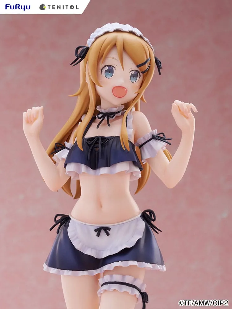 Ore no Imouto ga Konna ni Kawaii Wake ga Nai. Tenitol Tall PVC Statue Kousaka Kirino swimsuits maid Ver. 30 cm by Furyu - Other