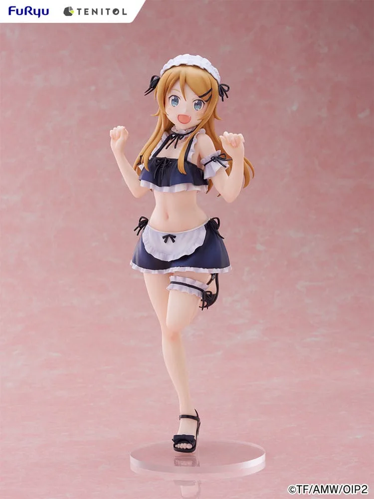 Ore no Imouto ga Konna ni Kawaii Wake ga Nai. Tenitol Tall PVC Statue Kousaka Kirino swimsuits maid Ver. 30 cm by Furyu - Other