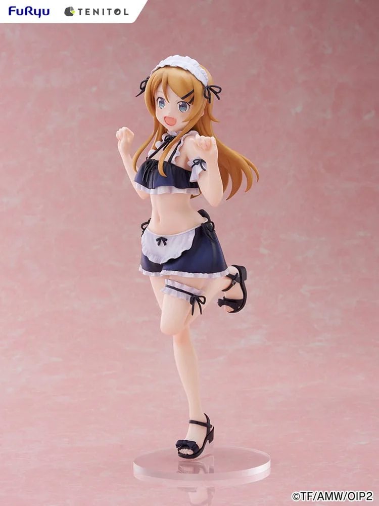 Ore no Imouto ga Konna ni Kawaii Wake ga Nai. Tenitol Tall PVC Statue Kousaka Kirino swimsuits maid Ver. 30 cm by Furyu - Other