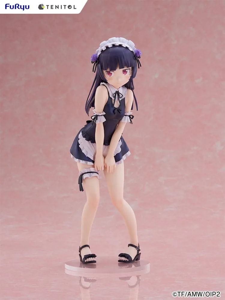 Ore no Imouto ga Konna ni Kawaii Wake ga Nai. Tenitol Tall PVC Statue Kuroneko swimsuits maid Ver. 27 cm by Furyu - Other