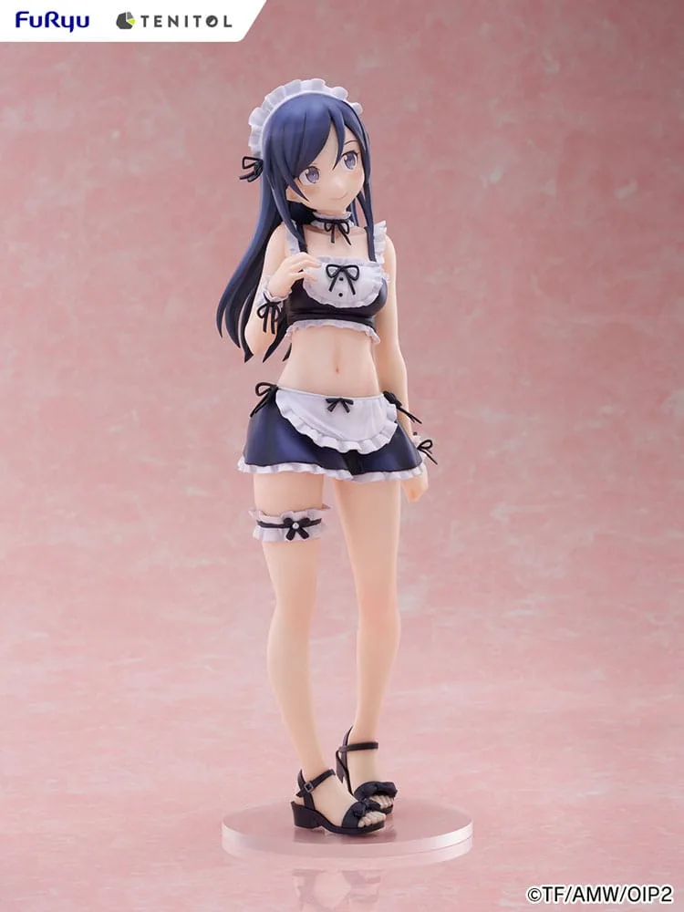 Ore no Imouto ga Konna ni Kawaii Wake ga Nai. Tenitol Tall PVC Statue Aragaki Ayase swimsuits maid Ver. 30 cm by Furyu - Other