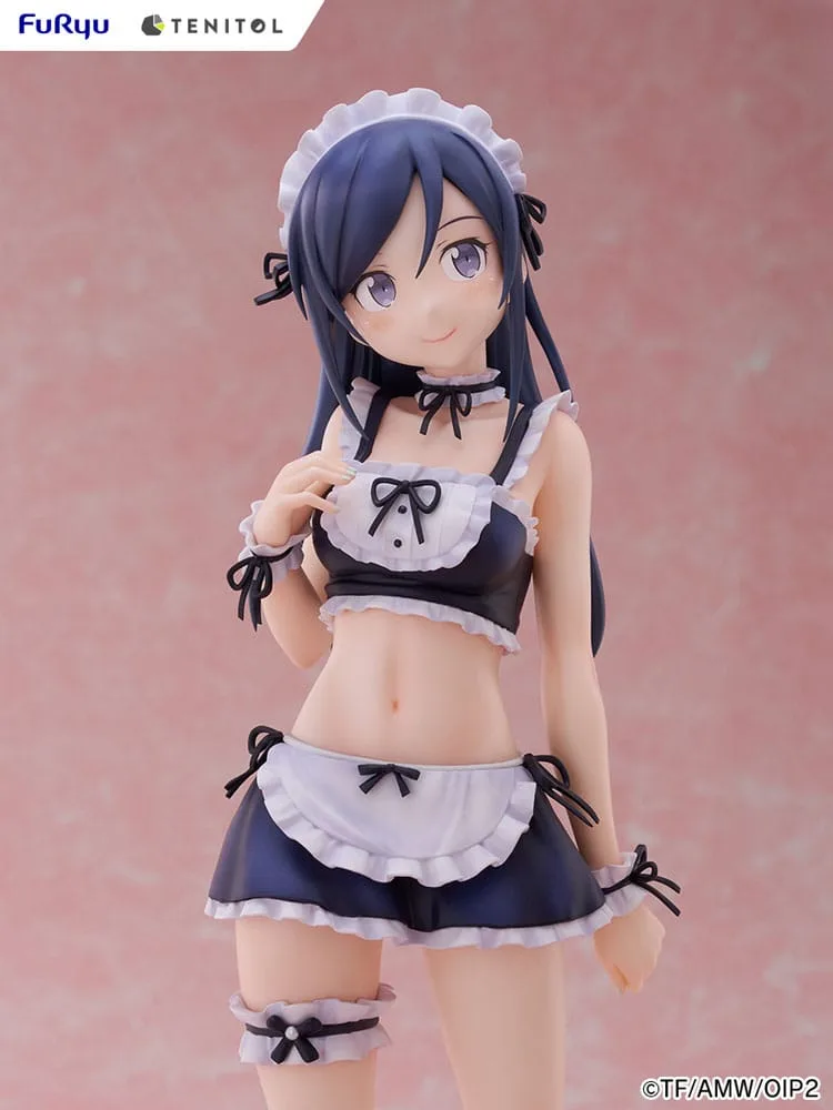 Ore no Imouto ga Konna ni Kawaii Wake ga Nai. Tenitol Tall PVC Statue Aragaki Ayase swimsuits maid Ver. 30 cm by Furyu - Other