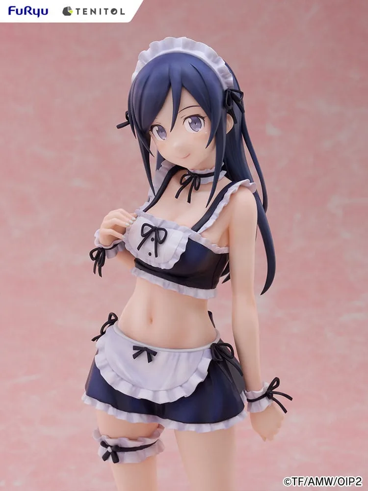 Ore no Imouto ga Konna ni Kawaii Wake ga Nai. Tenitol Tall PVC Statue Aragaki Ayase swimsuits maid Ver. 30 cm by Furyu - Other