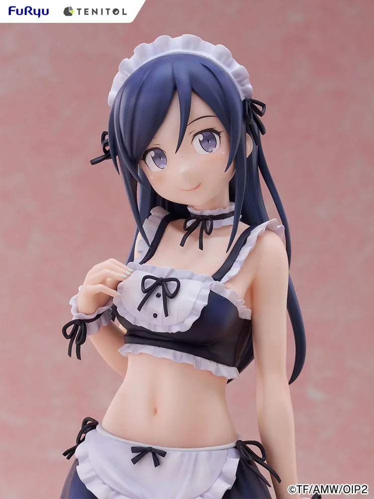 Ore no Imouto ga Konna ni Kawaii Wake ga Nai. Tenitol Tall PVC Statue Aragaki Ayase swimsuits maid Ver. 30 cm by Furyu - Other