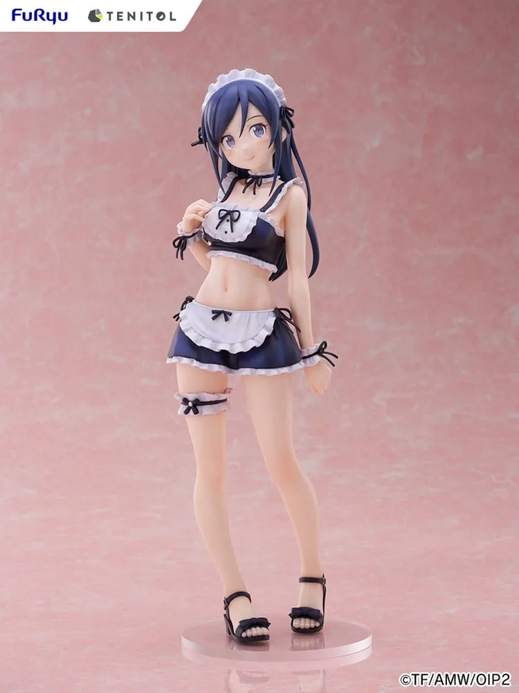 Ore no Imouto ga Konna ni Kawaii Wake ga Nai. Tenitol Tall PVC Statue Aragaki Ayase swimsuits maid Ver. 30 cm by Furyu - Other