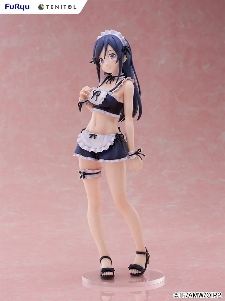Ore no Imouto ga Konna ni Kawaii Wake ga Nai. Tenitol Tall PVC Statue Aragaki Ayase swimsuits maid Ver. 30 cm by Furyu - Other
