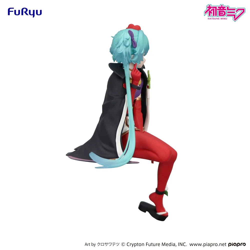 Hatsune Miku Noodle Stopper PVC Statue Flower Fairy Camellia 15 cm by Furyu - Hatsune Miku