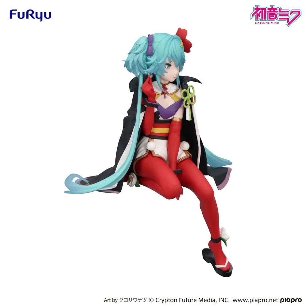 Hatsune Miku Noodle Stopper PVC Statue Flower Fairy Camellia 15 cm by Furyu - Hatsune Miku