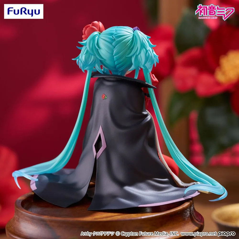 Hatsune Miku Noodle Stopper PVC Statue Flower Fairy Camellia 15 cm by Furyu - Hatsune Miku