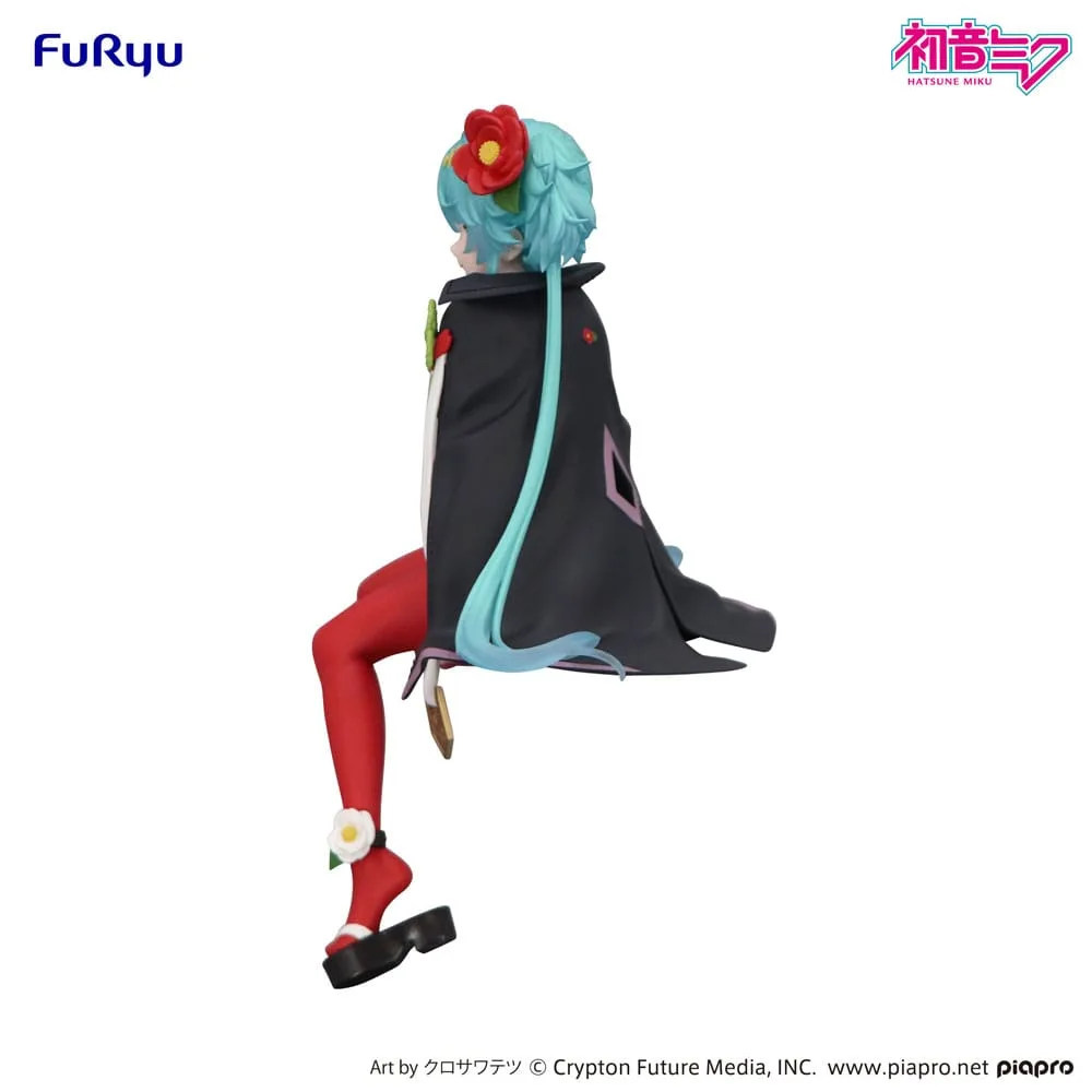 Hatsune Miku Noodle Stopper PVC Statue Flower Fairy Camellia 15 cm by Furyu - Hatsune Miku