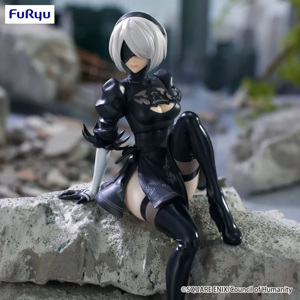 NieR:Automata Ver1.1a Noodle Stopper PVC Statue YoRHa No.2 Type B 13 cm by Furyu - NieR
