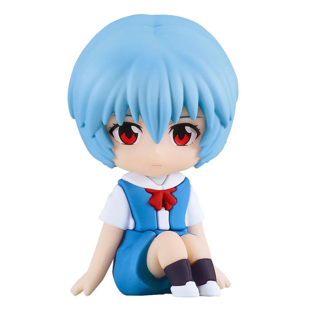 Rebuild of Evangelion Rubber Mascot Nendroid Plus Mini Figure Rei Ayanami 8 cm by Good Smile Company - Rebuild of Evangelion