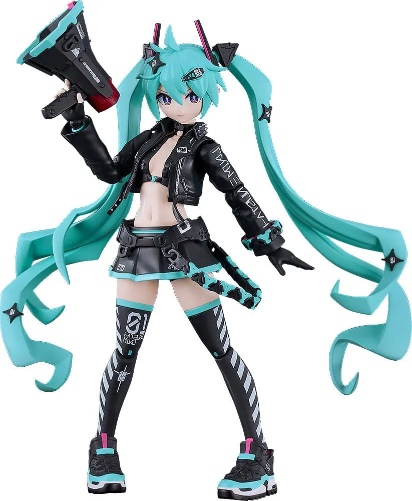 Character Vocal Series 01: Hatsune Miku Plamatea Plastic Model Kit Hatsune Miku: Chuocho Tactical Craft Ver. 15 cm by Good Smile Company - Character Vocal Series